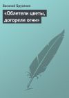 Книга «Облетели цветы, догорели огни» автора Василий Брусянин