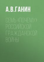 Скачать книгу Семь «почему» российской Гражданской войны автора Андрей Ганин