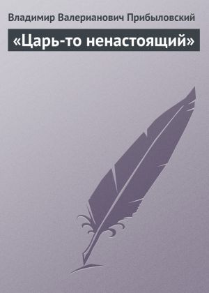 обложка книги «Царь-то ненастоящий» автора Владимир Прибыловский