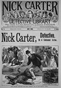 обложка книги Человек-вампир автора Ник Картер