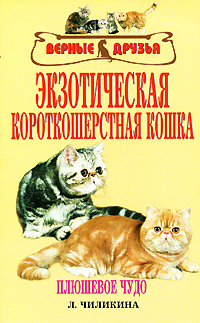 обложка книги Экзотическая короткошерстная кошка автора Л. Чиликина