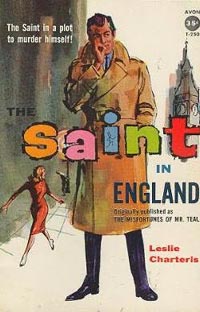 обложка книги Святой в Лондоне автора Лесли Чартерис