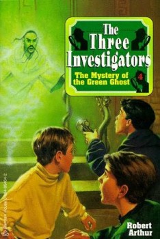 обложка книги Тайна зеленого призрака автора Роберт Артур
