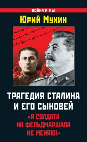 обложка книги Трагедия Сталина и его сыновей. «Я солдата на фельдмаршала не меняю!» автора Юрий Мухин