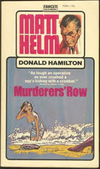 обложка книги Закоулок убийц автора Дональд Гамильтон