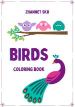 Скачать книгу Birds. Coloring Book автора Skr Zhannet