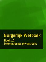 Скачать книгу Burgerlijk Wetboek boek 10 автора Nederland