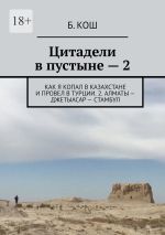 Скачать книгу Цитадели в пустыне – 2. Как я копал в Казахстане и провел в Турции. 2. Алматы – Джетыасар – Стамбул автора Б. Кош