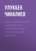 Скачать книгу Кыргызстан на пути к демократии. Трансформация политической системы автора Улукбек Чиналиев