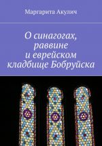 Скачать книгу О синагогах, раввине и еврейском кладбище Бобруйска автора Маргарита Акулич