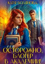 Новая книга Осторожно, блогер в академии! автора Катя Водянова