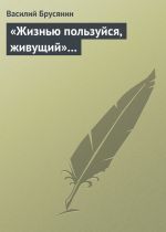 Скачать книгу «Жизнью пользуйся, живущий»… автора Василий Брусянин