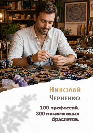 обложка книги 100 профессий. 300 помогающих браслетов автора Николай Черненко