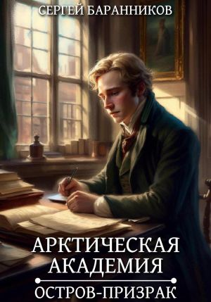 обложка книги Арктическая академия. Остров-призрак автора Сергей Баранников