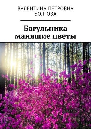обложка книги Багульника манящие цветы автора Валентина Болгова