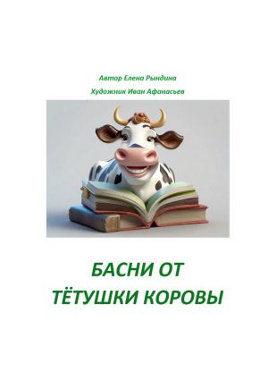 обложка книги Басни от тётушки Коровы автора Елена Рындина