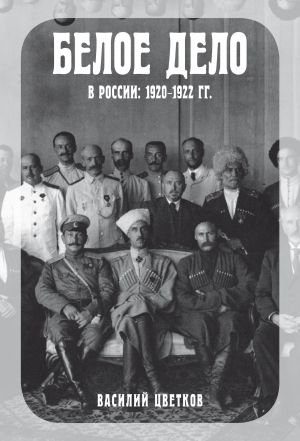 обложка книги Белое дело в России. 1920–1922 гг. автора Василий Цветков