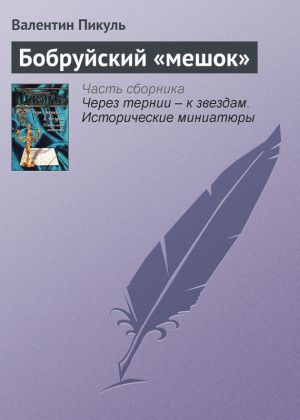 обложка книги Бобруйский «мешок» автора Валентин Пикуль