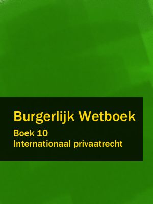 обложка книги Burgerlijk Wetboek boek 10 автора Nederland
