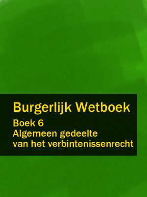 обложка книги Burgerlijk Wetboek boek 6 автора Nederland