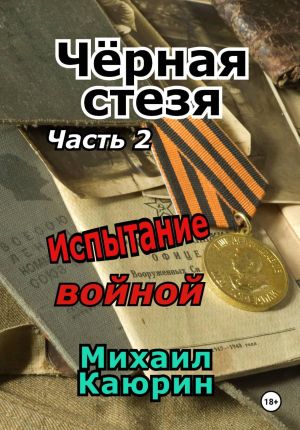 обложка книги Чёрная стезя. Часть 2. Испытание войной автора Михаил Каюрин