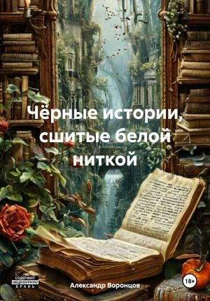 обложка книги Чёрные истории, сшитые белой ниткой автора Александр Воронцов