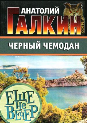 обложка книги Черный чемодан автора Анатолий Галкин