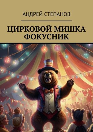 обложка книги Цирковой мишка фокусник автора Андрей Степанов