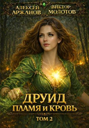 обложка книги Друид. Том 2. Пламя и кровь автора Алексей Аржанов