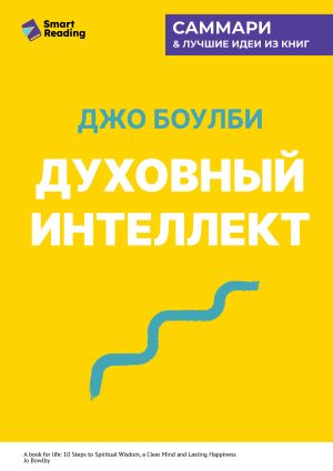 обложка книги Духовный интеллект. Как SQ помогает обойти внутренние блоки на пути к подлинному счастью. Джо Боулби. Саммари автора М. Иванов