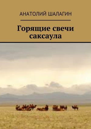 обложка книги Горящие свечи саксаула автора Анатолий Шалагин