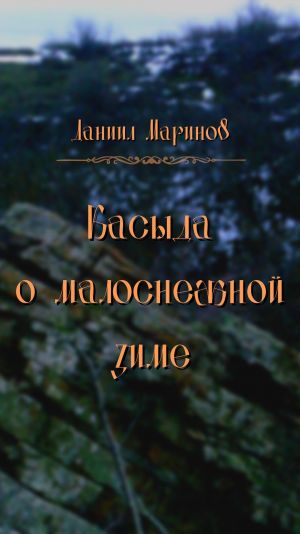 обложка книги Касыда о малоснежной зиме автора Даниил Маринов