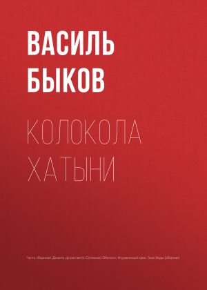 обложка книги Колокола Хатыни автора Василий Быков