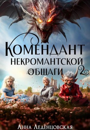 обложка книги Комендант некромантской общаги 2 автора Анна Леденцовская