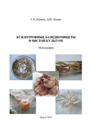обложка книги Ксилотрофные базидиомицеты в чистой культуре автора Дмитрий Ильин