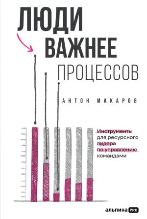 обложка книги Люди важнее процессов: Инструменты для ресурсного лидера по управлению командами автора Антон Макаров