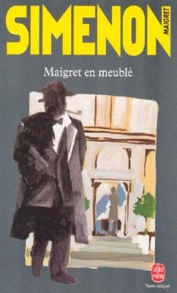 обложка книги Мегрэ в меблированных комнатах автора Жорж Сименон