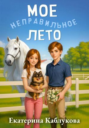 обложка книги Мое неправильное лето автора Екатерина Каблукова