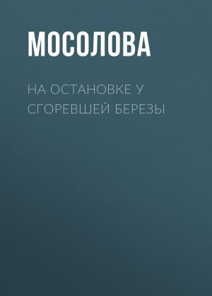 обложка книги На остановке у сгоревшей березы автора Светлана Мосолова