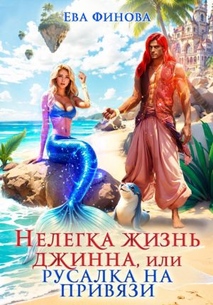 обложка книги Нелегка жизнь джинна, или Русалка на привязи автора Ева Финова