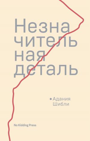 обложка книги Незначительная деталь автора Адания Шибли
