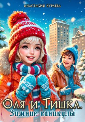 обложка книги Оля и Тишка. Зимние каникулы автора Анастасия Кураева