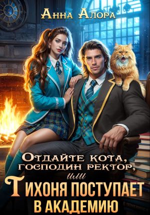 обложка книги Отдайте кота, господин ректор! Или Тихоня поступает в Академию автора Анна Алора