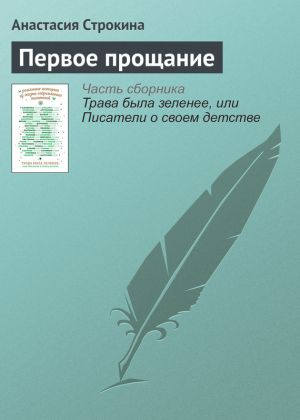 обложка книги Первое прощание автора Анастасия Строкина