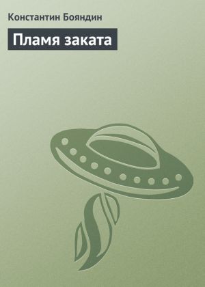 обложка книги Пламя заката автора Константин Бояндин