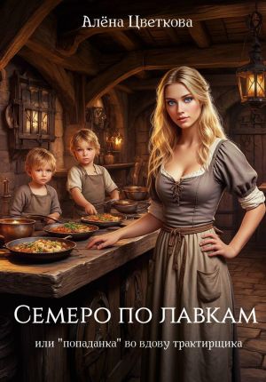 обложка книги Семеро по лавкам, или «попаданка» во вдову трактирщика автора Алёна Цветкова