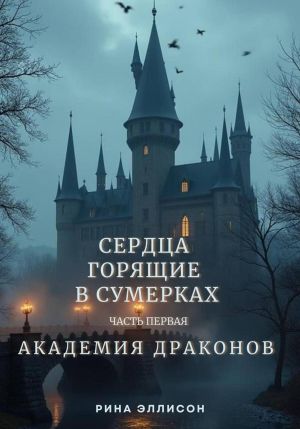 обложка книги Сердца, горящие в сумерках. Часть первая. Академия драконов автора Рина Эллисон