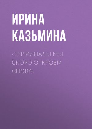 обложка книги «Терминалы мы скоро откроем снова» автора Александр Левинский