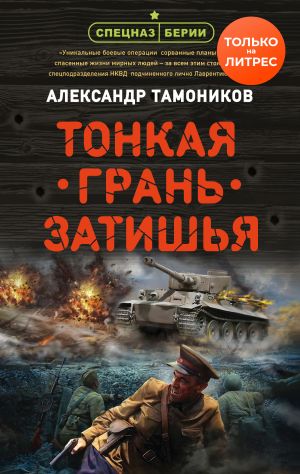 обложка книги Тонкая грань затишья автора Александр Тамоников