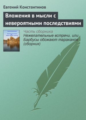обложка книги Вложения в мысли с невероятными последствиями автора Евгений Константинов